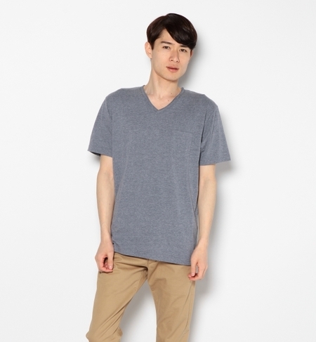 TCR W/ROLL PKT V/N S/S Tシャツ