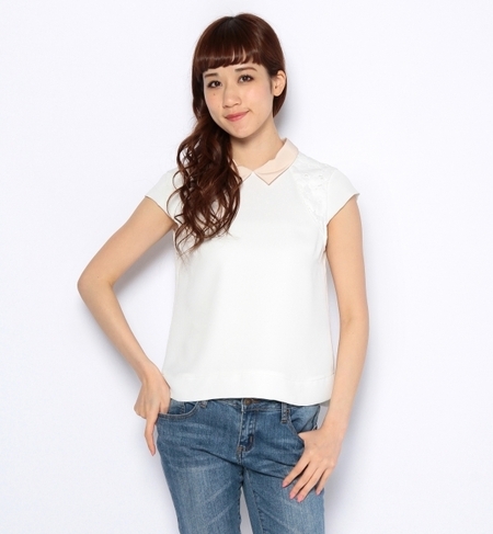 ［WEB限定］GT エリツキLaceヨークブラウス