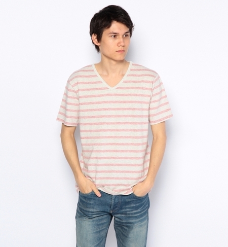 MELANGE SLUB BOR V/N S/S TVc