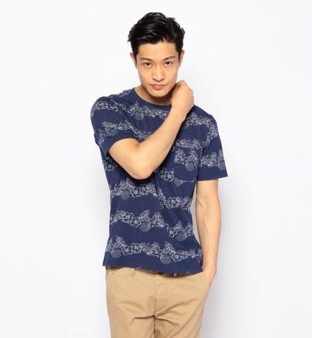 HIBISCUS JQ PKT C/N S/S Tシャツ