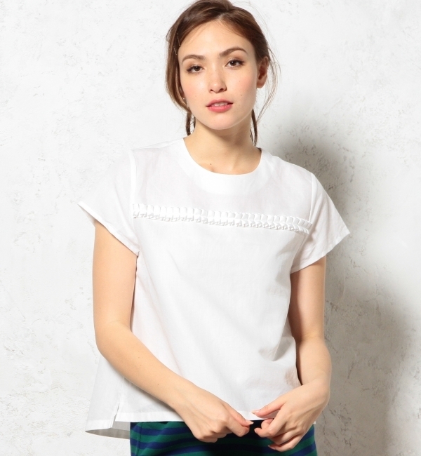 BOOK SHOP C/Li リボン PO ブラウス