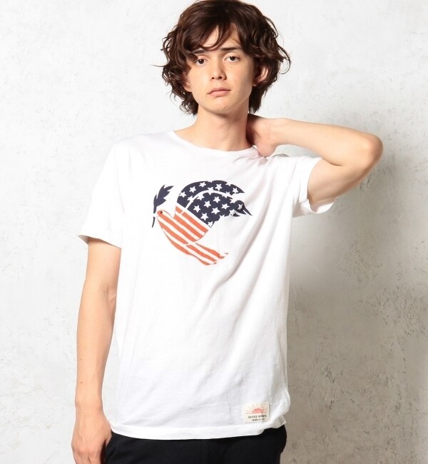 ［サニースポーツ］ SUNNY SPORTS FLAG PIGEON Tシャツ