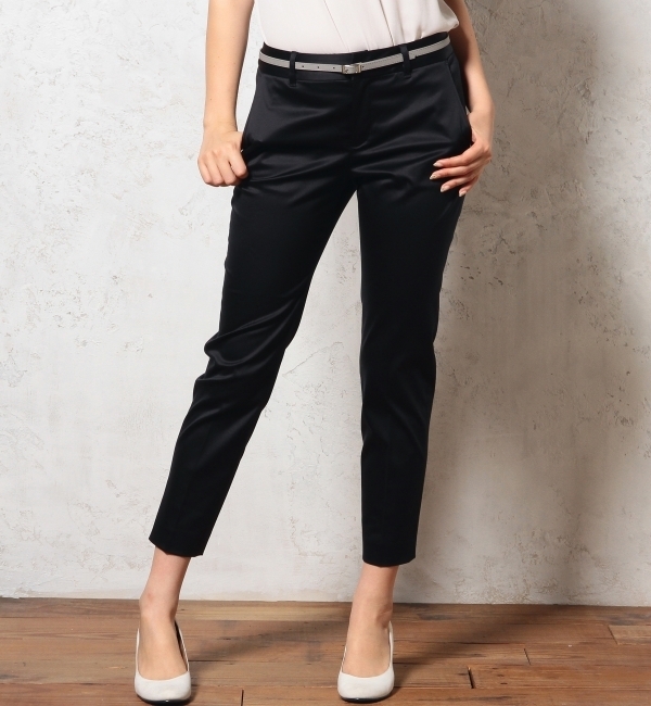 GO C/TEN/PU キシリクール ベルトパンツ