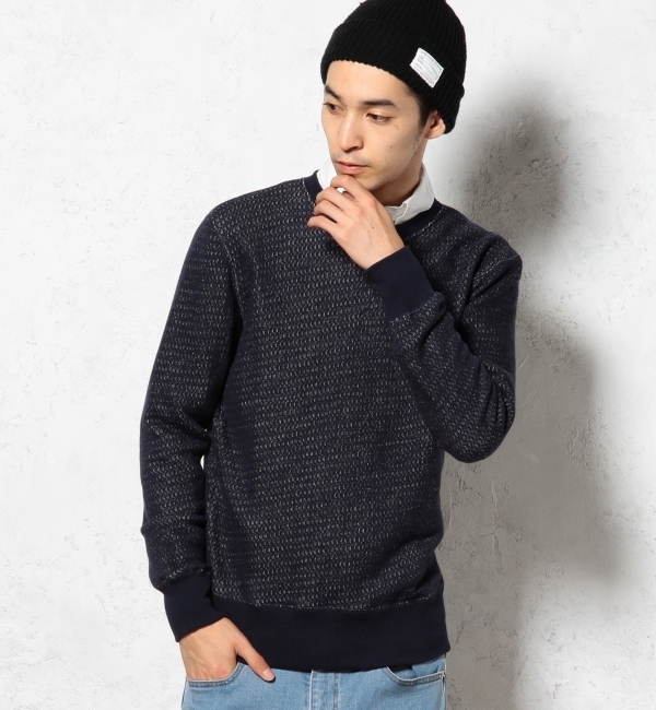 JQ URAKE SWEAT C/N L/S スウェット