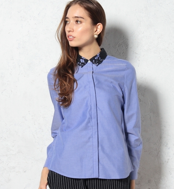 GT C/TEN OX×LACE シャツ