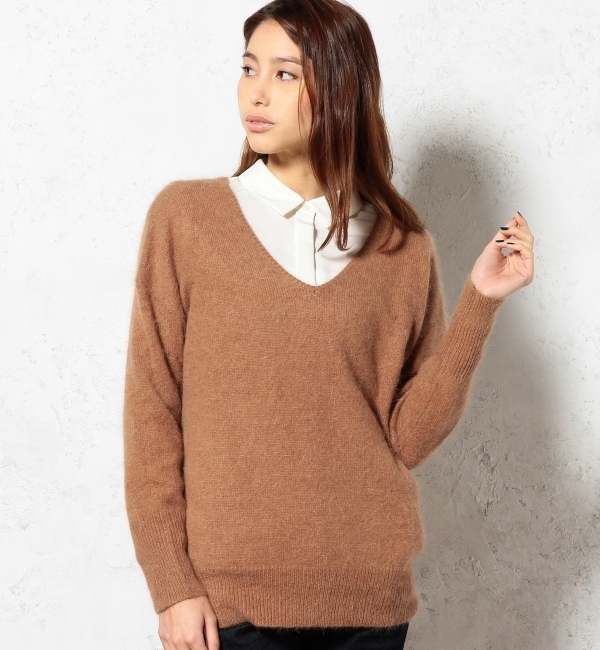 GC NY/ANG V/N POニット