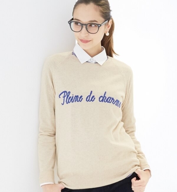 GC French LOGO poニット