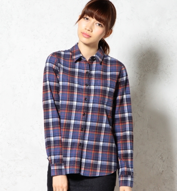 GC C NELL CHK シャツ