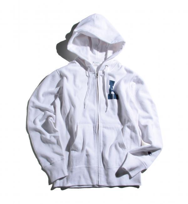 別注 [チャンピオン] Champion GLRRWZIPHDSWEAT ジップアップパーカー