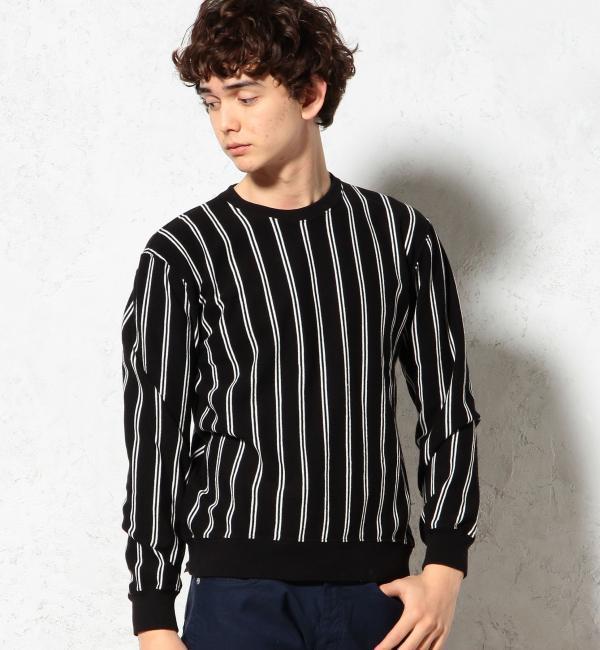 RASCHEL/STRIPE C/N L/S カットソー