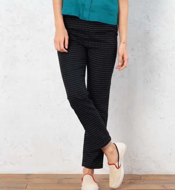 harlyn NAVY PO DOT パンツ