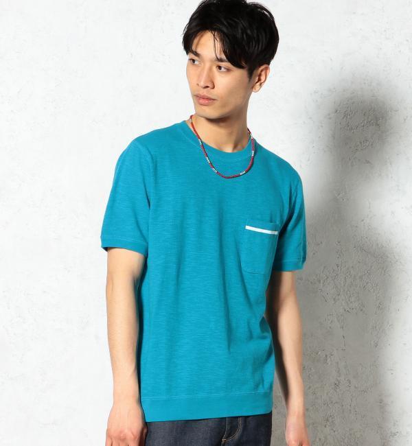 JQ PKT/LINE SWEAT C/N SS Tシャツ