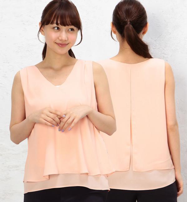 AND B V/N TRD ブラウス