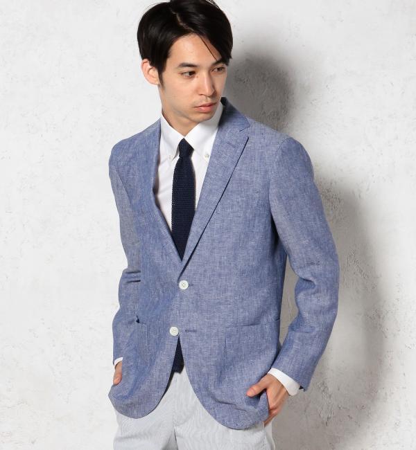 LINEN RG NT 2PP- ジャケット