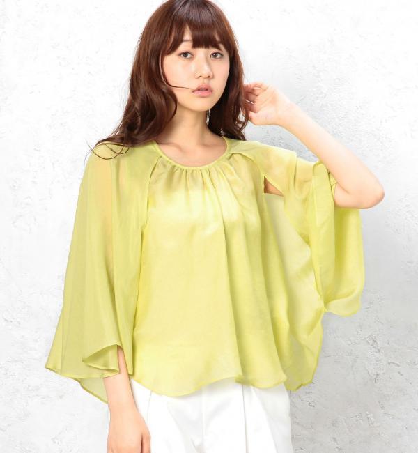 monable Te/Cu 3WAY ブラウス