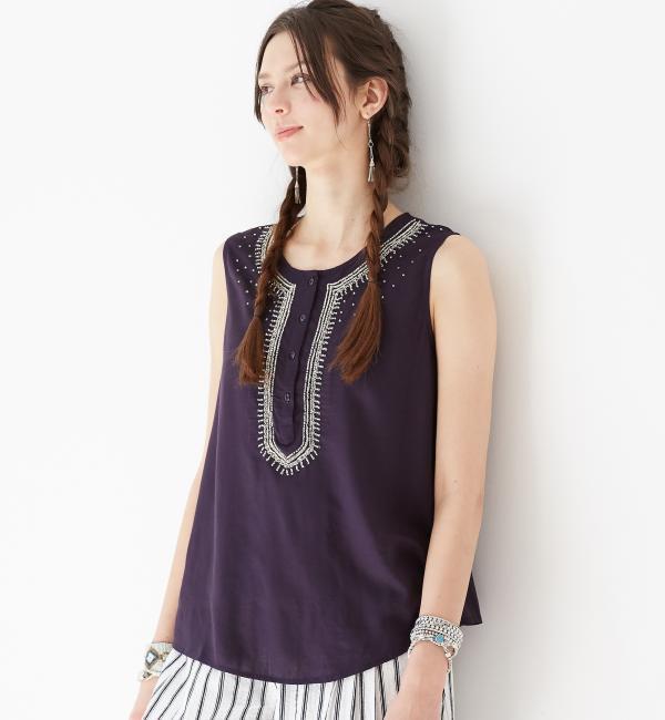 INDIA BEADS NSL ブラウス