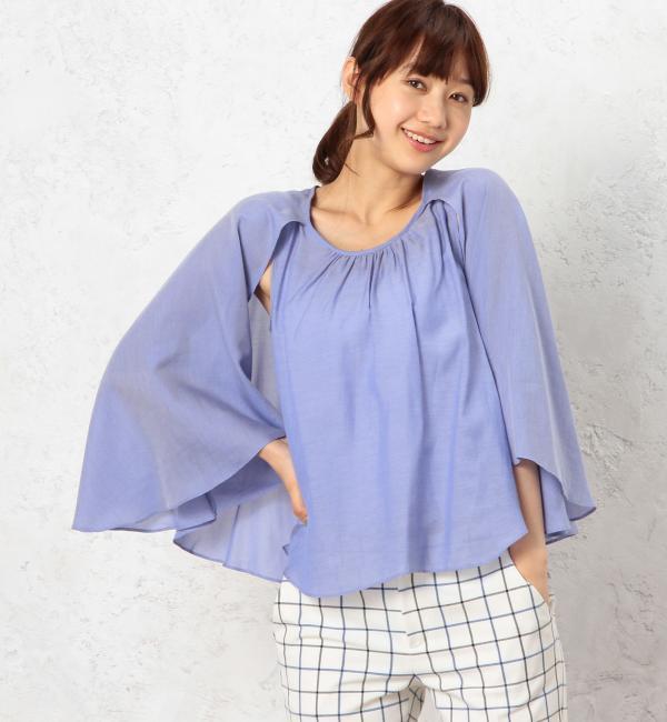 monable T/C 3WAY ブラウス