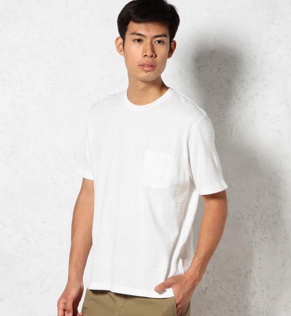 JQ BOR PKT C/N S/S Ｔシャツ