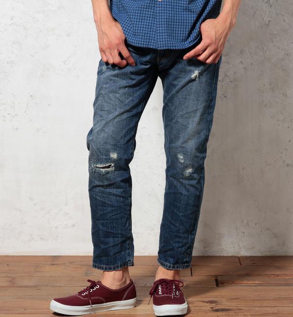 CRUSH SELVAGE 825 9/L デニムパンツ