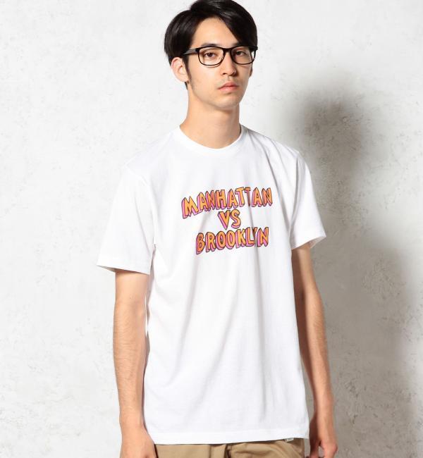 GM-T MANHATTAN VS BROOKLYN Tシャツ
