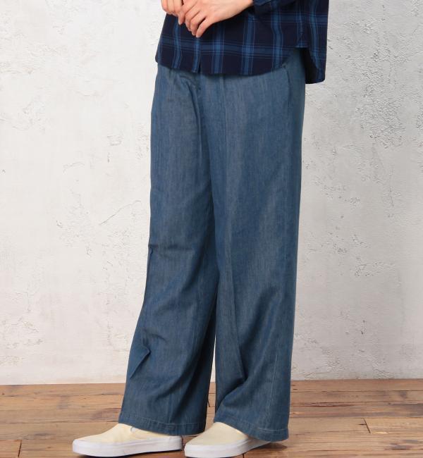 GC INDIGO DNM WIDE パンツ