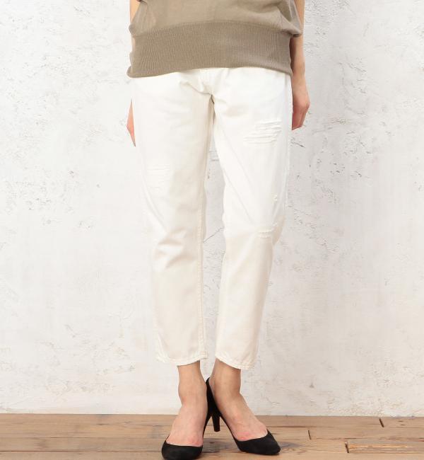 GC DMG クラッシュ DNM TAPERED パンツ WH