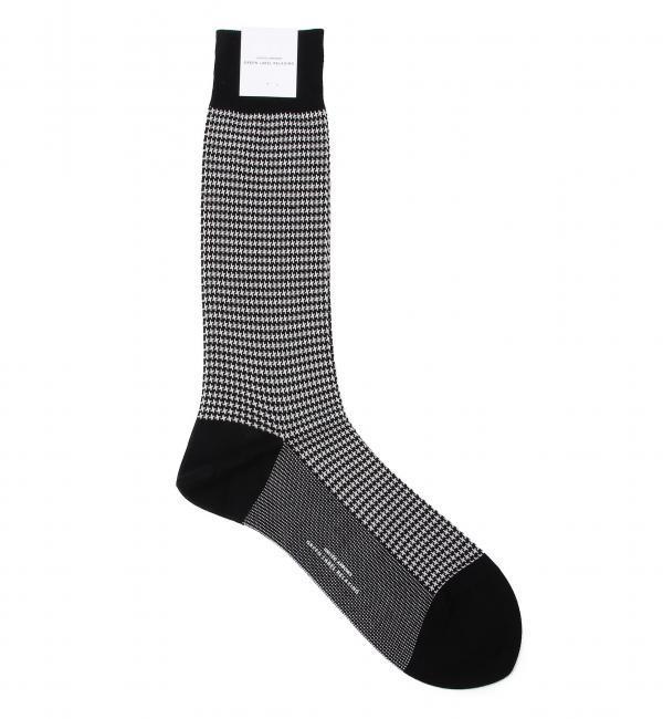 【グリーンレーベルリラクシング/green label relaxing】 ARM H/TOOTH 32 ソックス [3000円(税込)以上で送料無料]