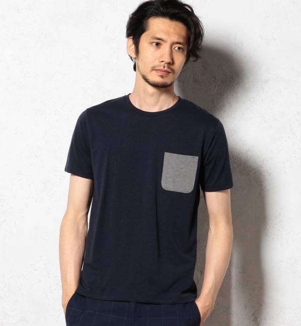 TCR COMBI/PKT C/N S/S Tシャツ