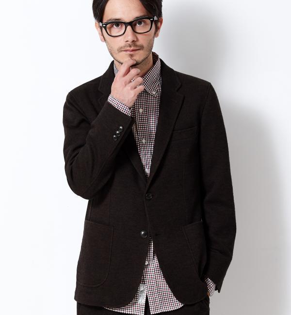 【グリーンレーベルリラクシング/green label relaxing】 □C/W JERSEY 2PP SB ジャケット [送料無料]