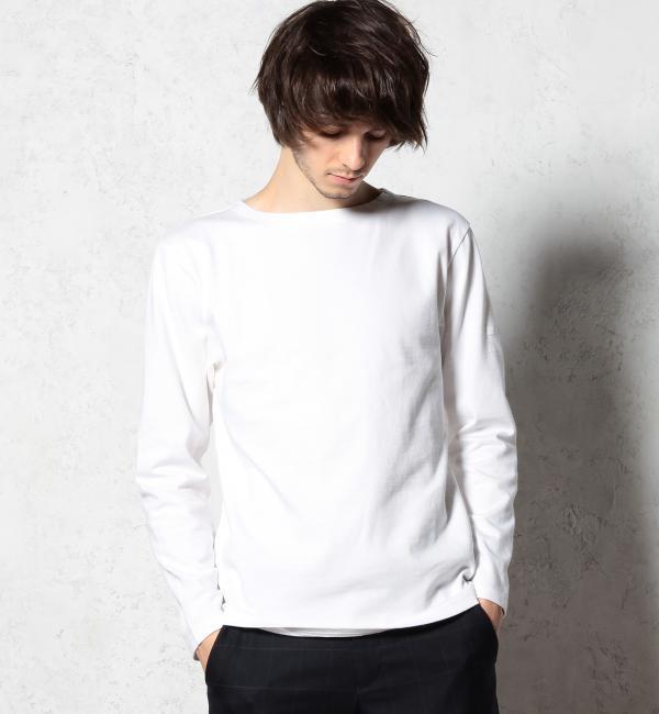 【グリーンレーベルリラクシング/green label relaxing】 東北コットン ボートネック カットソー L/S [送料無料]