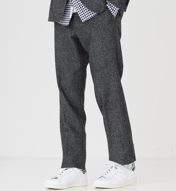 【グリーンレーベルリラクシング/green label relaxing】 □H/SPUN SLIM NOP パンツ [送料無料]