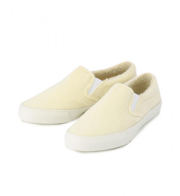 【グリーンレーベルリラクシング/green label relaxing】 [別注][ケッズ]KEDS SLIP ボアスリッポン [送料無料]