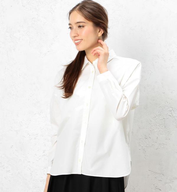 【グリーンレーベルリラクシング/green label relaxing】 CB ビッグシルエットシャツ [送料無料]