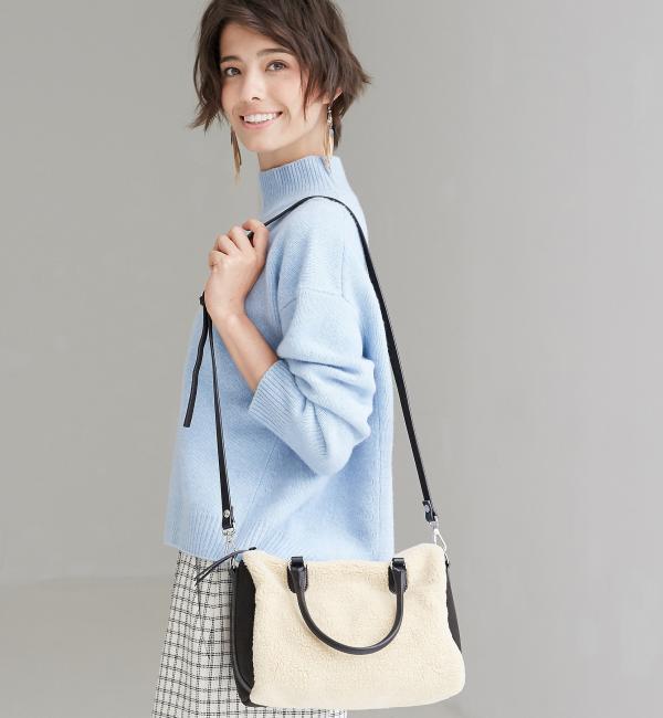 [マルコマージ]MARCO MASI KC ボアボストンショルダーバッグ