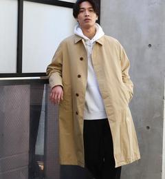 【グリーンレーベルリラクシング/green label relaxing】 STD GLR バルカラー コート [送料無料]