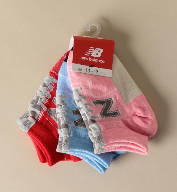 【グリーンレーベルリラクシング/green label relaxing】 NEW BALANCE(ニューバランス)3P ソックス