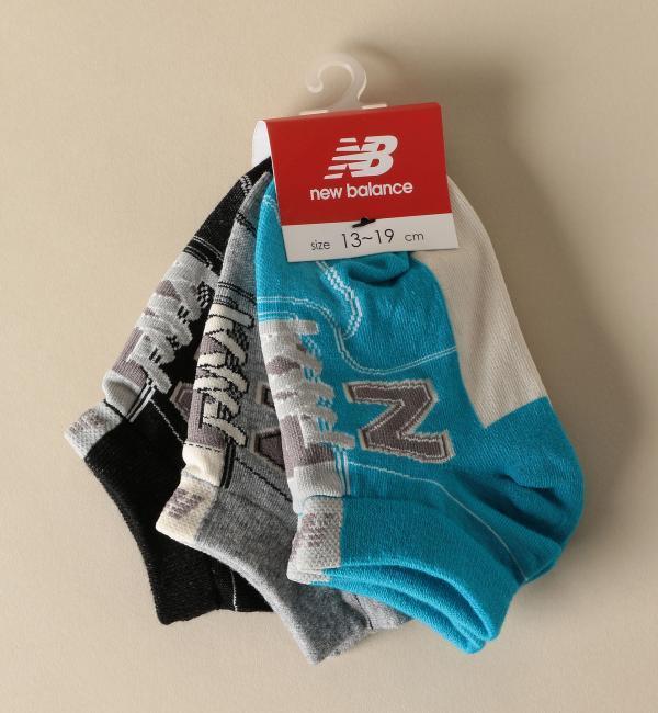 【グリーンレーベルリラクシング/green label relaxing】 NEW BALANCE(ニューバランス)3P ソックス