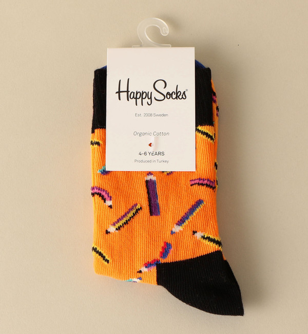 【グリーンレーベルリラクシング/green label relaxing】 HAPPY SOCKS(ハッピーソックス) 1Pソックス