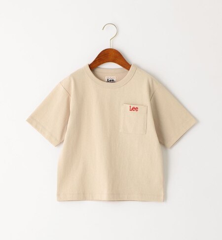 キッズ Web限定 Lee リー ポケットtシャツ トップス グリーン