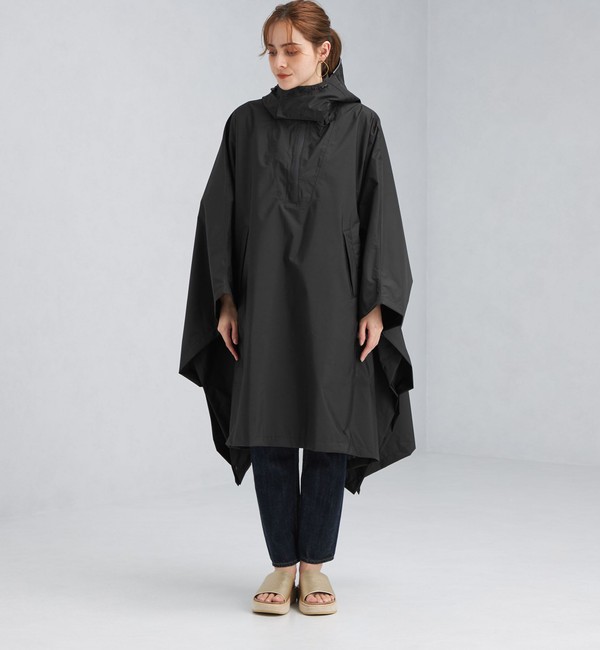 流行に Barbour × 6 ROKU QUILTED PONCHO コート Ψ abamedyc.com