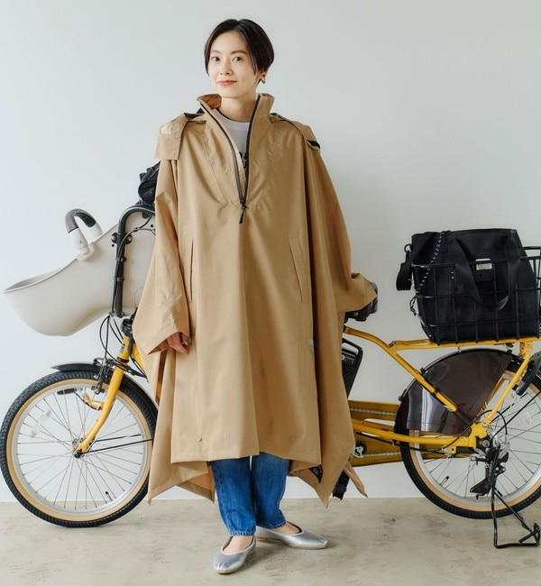 別注 Web限定 Kiu キウ Biycycle レインポンチョ 撥水 Green Label Relaxing グリーンレーベルリラクシング の通販 アイルミネ