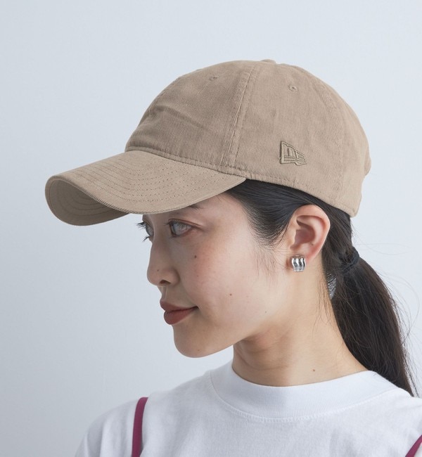 上質で快適 Corduroy 9FORTY NEWERA ニューエラ マイクロコーデュロイマウンテンロゴフェルトパッチ カーキ A-Frame