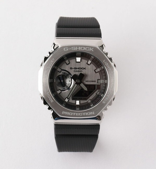 ＜アイルミネ＞【グリーンレーベルリラクシング/green label relaxing】 【WEB限定】＜CASIO＞G-SHOCK GM-2100-1AJF メタル 腕時計