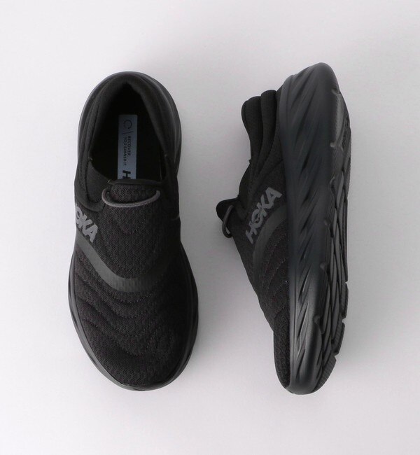 HOKA ONEONE ORA RECOVERY SHOE 2 BLACK/BLACK （ホカオネオネ