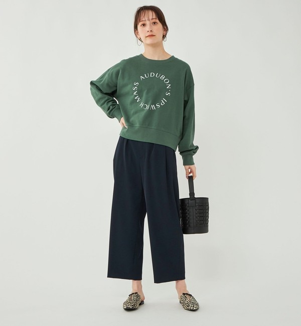 別注】＜Goodwear＞ロングスリーブ ロゴ スウェット プルオーバー|green label  relaxing(グリーンレーベルリラクシング)の通販｜アイルミネ