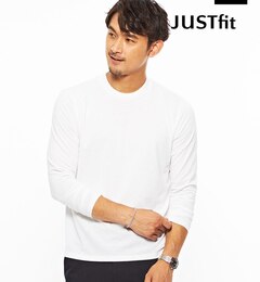 【WEB限定】JUSTFIT ドライ クリーン ジャケT Tシャツ -吸水速乾・抗菌-