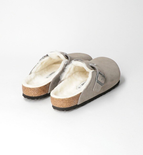 BIRKENSTOCK＞BOSTON SHEARLING サンダル|green label relaxing