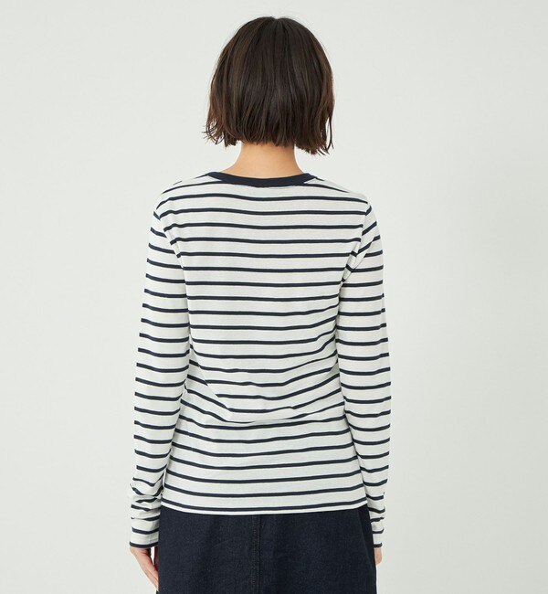 【別注】＜PETIT BATEAU＞プリント ロングスリーブ Tシャツ