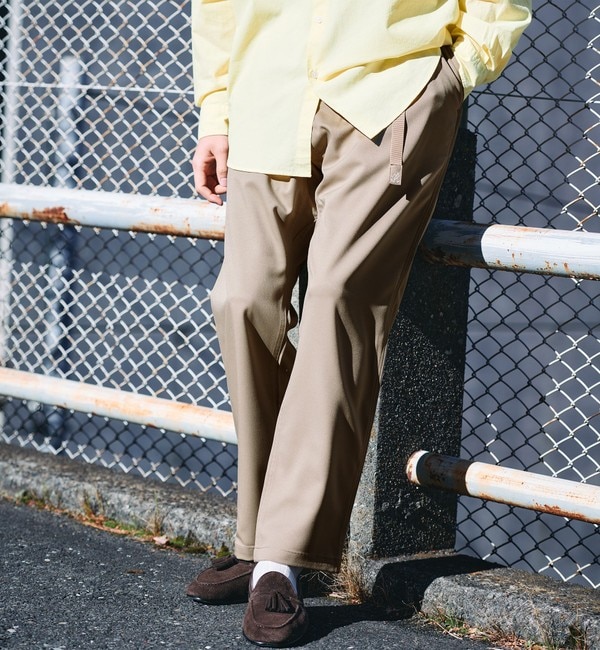 別注】＜GRAMICCI＞PE/TWL テーパード パンツ|green label relaxing