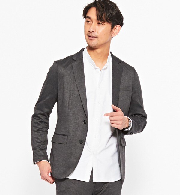 WEB限定】JUSTFIT ポンチ セットアップ ジャケット＆パンツ|green 
